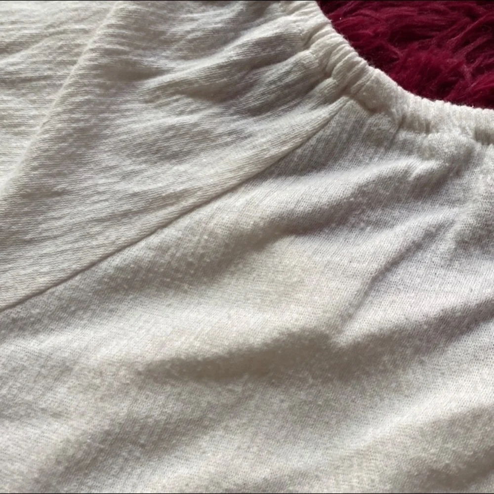 Boho cream scoop neck top - Picture 11 of 14